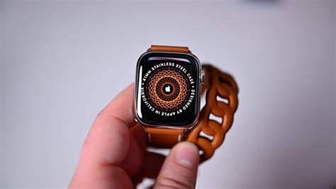 Hands on with the luxury Hermes Apple Watch Series 7 .